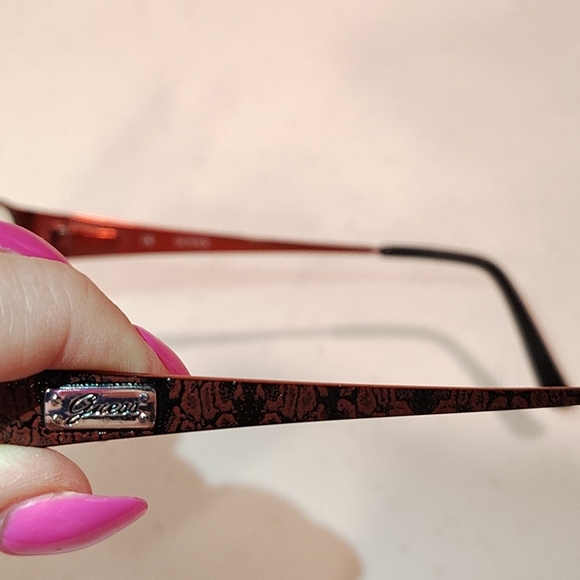 Guess GU 2329 Black Rectangular Eyeglasses Frames 52-16-135 - Picture 9 of 9